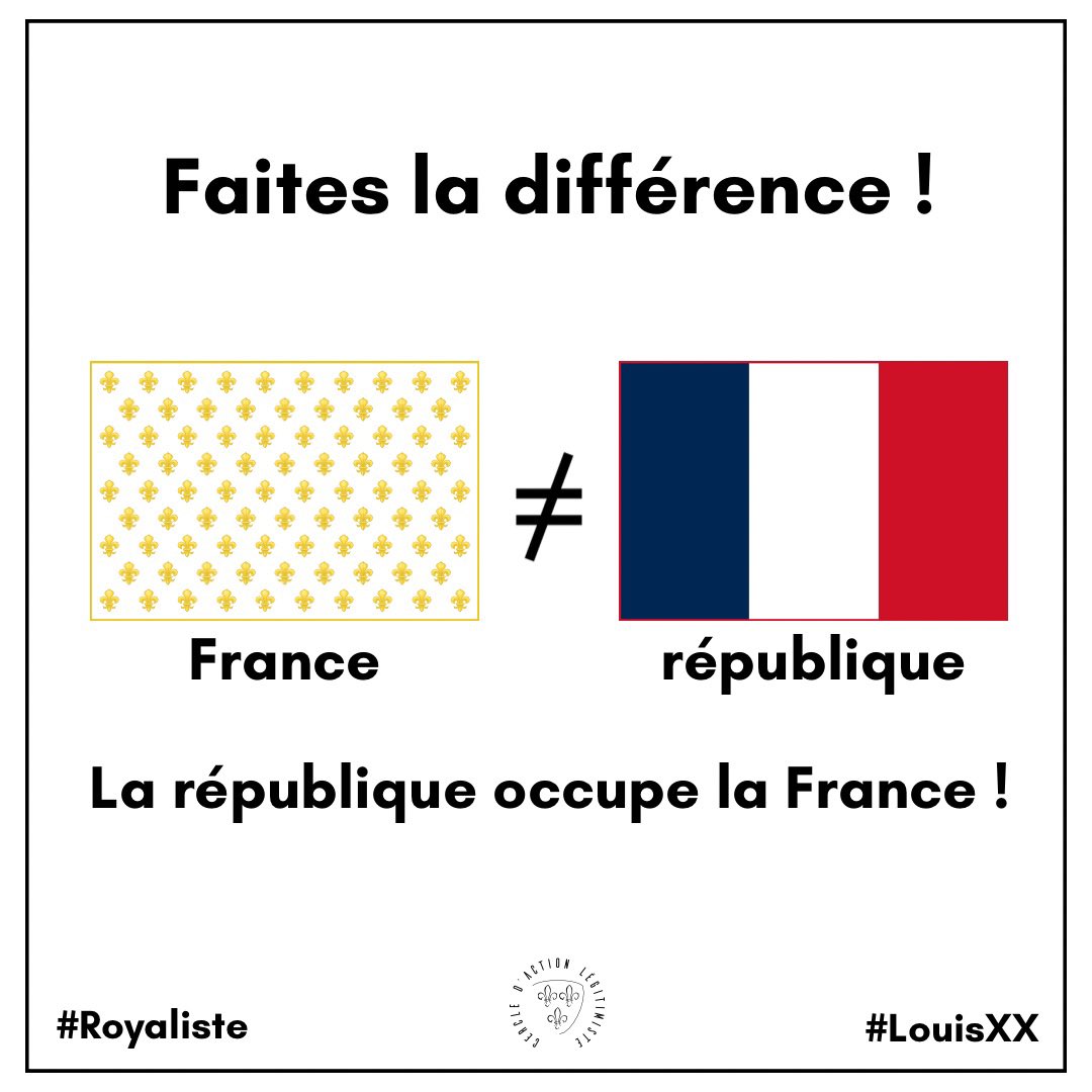 BleuBlancRoi's tweet image. #Learnthedifference