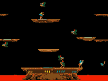 ArdLive2's tweet photo. 1980s arcade game spotlight series: "JOUST", 1982, by Williams https://t.co/dNnhDsgnMo