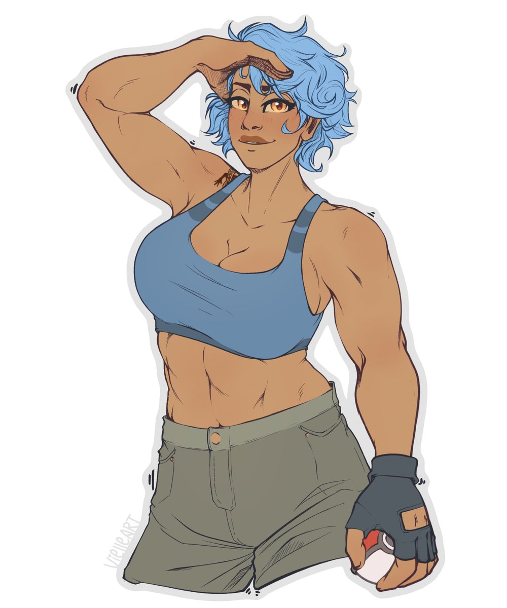 Halia! thigh-up &amp; flats piece for Dino :D