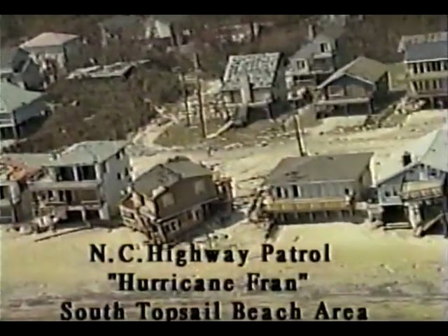 Hurricane Fran 1996, I will never forget that one 🌀🌀🌀🌀 our house had damage as well - a tornado went through our front yard during the storm snapping trees in half - 2 to 3 weeks without power