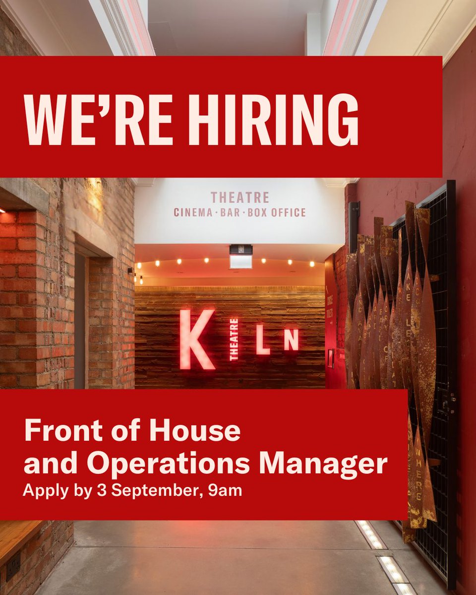 Kiln Theatre tweet media