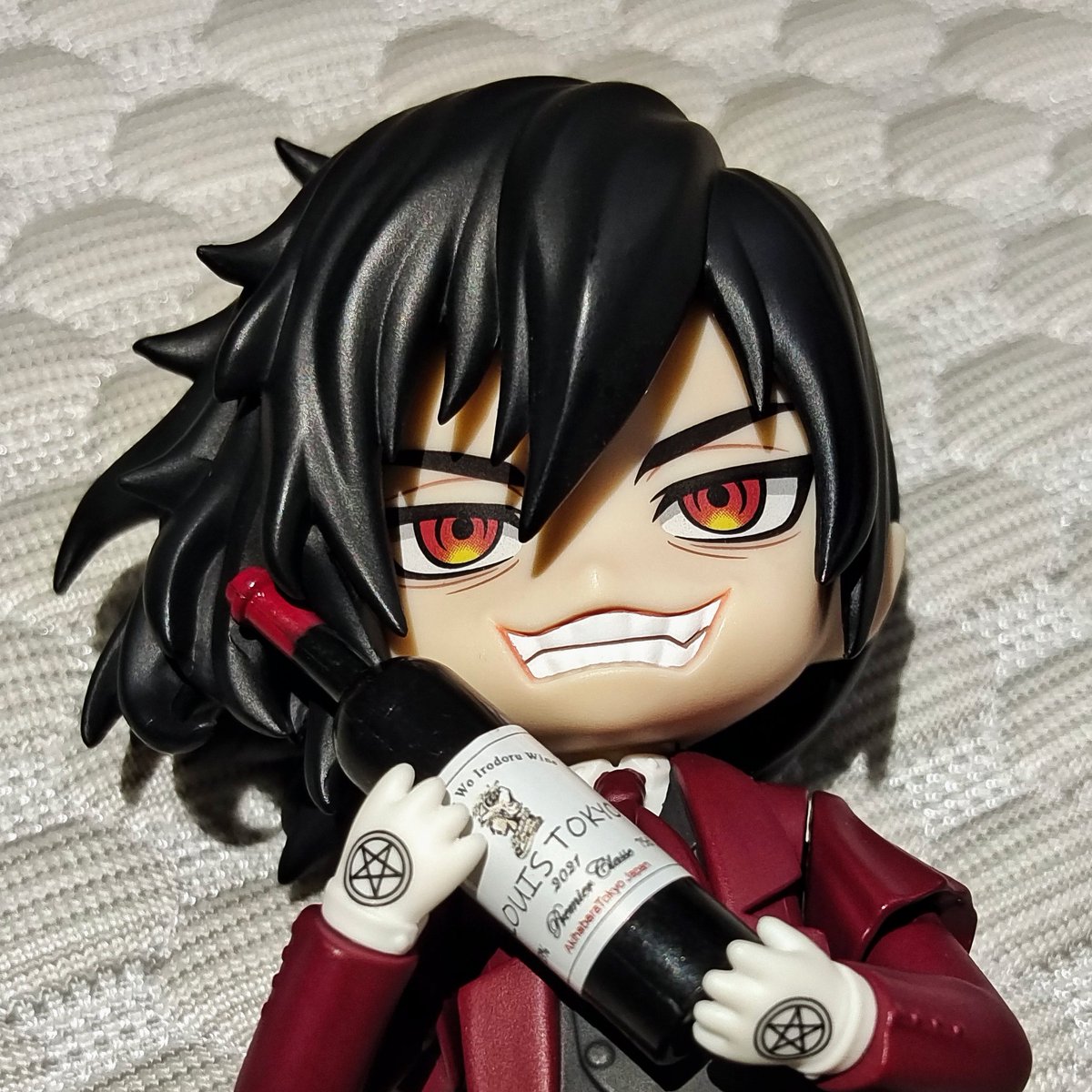 朋友说他喝醉了躺下(?)