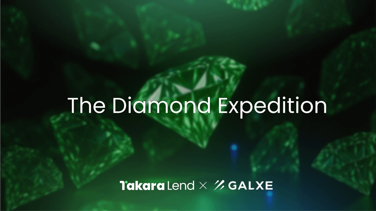 Adventurers, The Diamond Expedition is calling!💎

Hop into our quest campaign on <a href="/Galxe/">Galxe</a> and start exploring the Takara Karats journey.

Complete quests to win from a 2200 $Sei prize pool, and unlock shinier rewards if you dig deeper.

Join the Expedition now