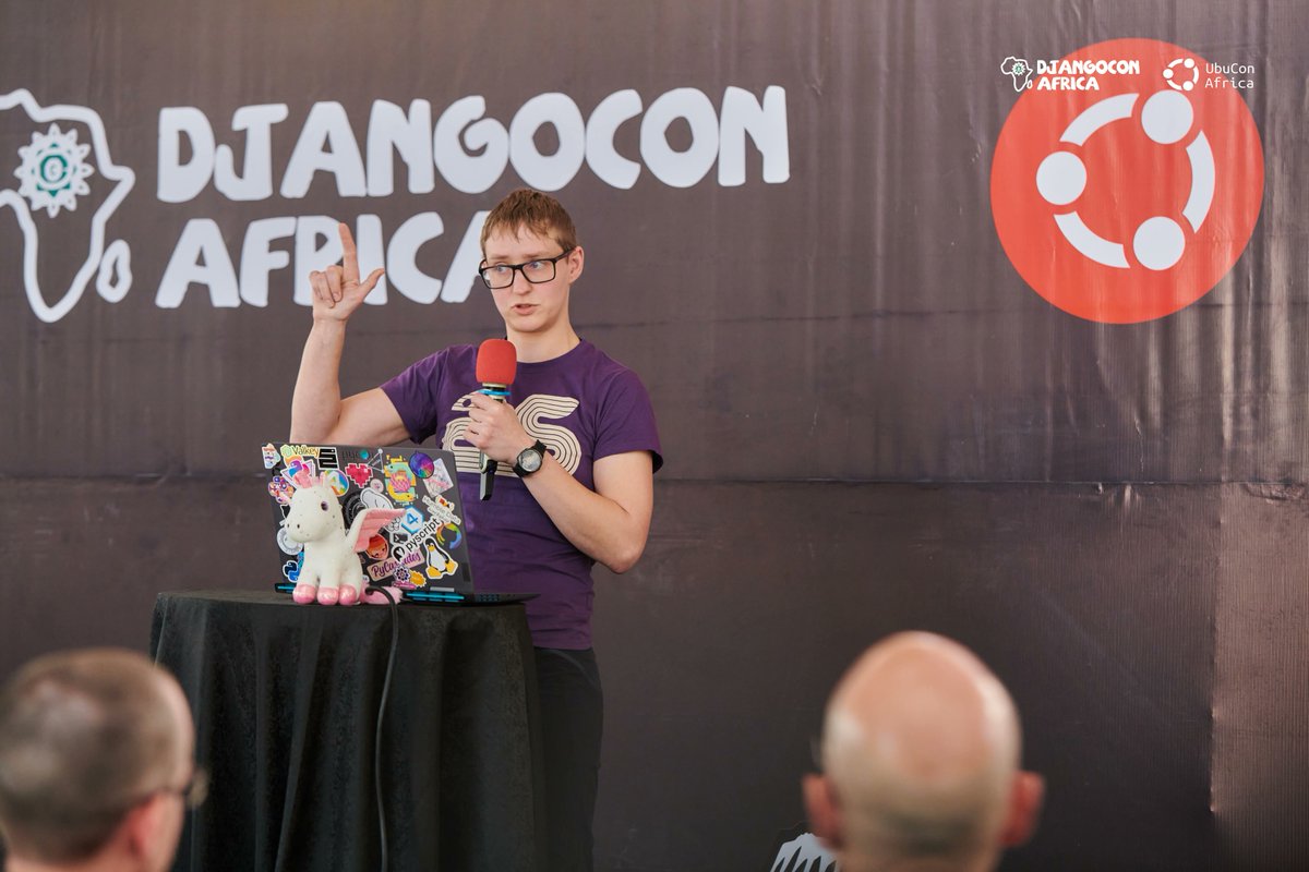 🎤Sheena O'Connell ( <a href="/sheena_oconnell/">Sheena O'Connell</a>) at #DjangoConAfrica2025 + #UbuConAfrica on: "How I set Ubuntu up for software development"🚀

#djcafrica #djcafrica25 #DjangoConAfrica #UbuCon #DjangoCon