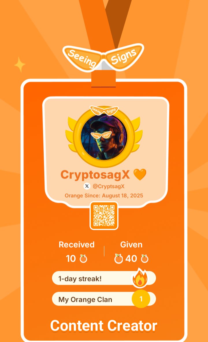 🚀 SIGN SUPER APP is LIVE! 🍊

🔥 3B $SIGN for Rewards &amp; Airdrops ($200M+ value)
💡 30% of supply for this Super App
⚡ One of the BIGGEST airdrops ever!

1️⃣ Sign up via X or Email
2️⃣ Enter Bind Code (extra 🟠)
3️⃣ Claim your spot in Orange Dynasty ✨

👉 orange.sign.global/app?invite-cod…