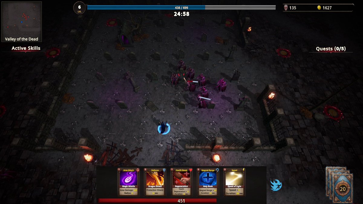 ⏳ 1 Day Left

🔽To support, you can add the game to the Steam wishlist and follow it🔽
store.steampowered.com/app/3167610/

#DofDBattleforge #MobileMonday #indie #indiegames #actionroguelike #indiegame #gamedev #deckbuilder #hackandslash #PCGaming #steam #roguelike