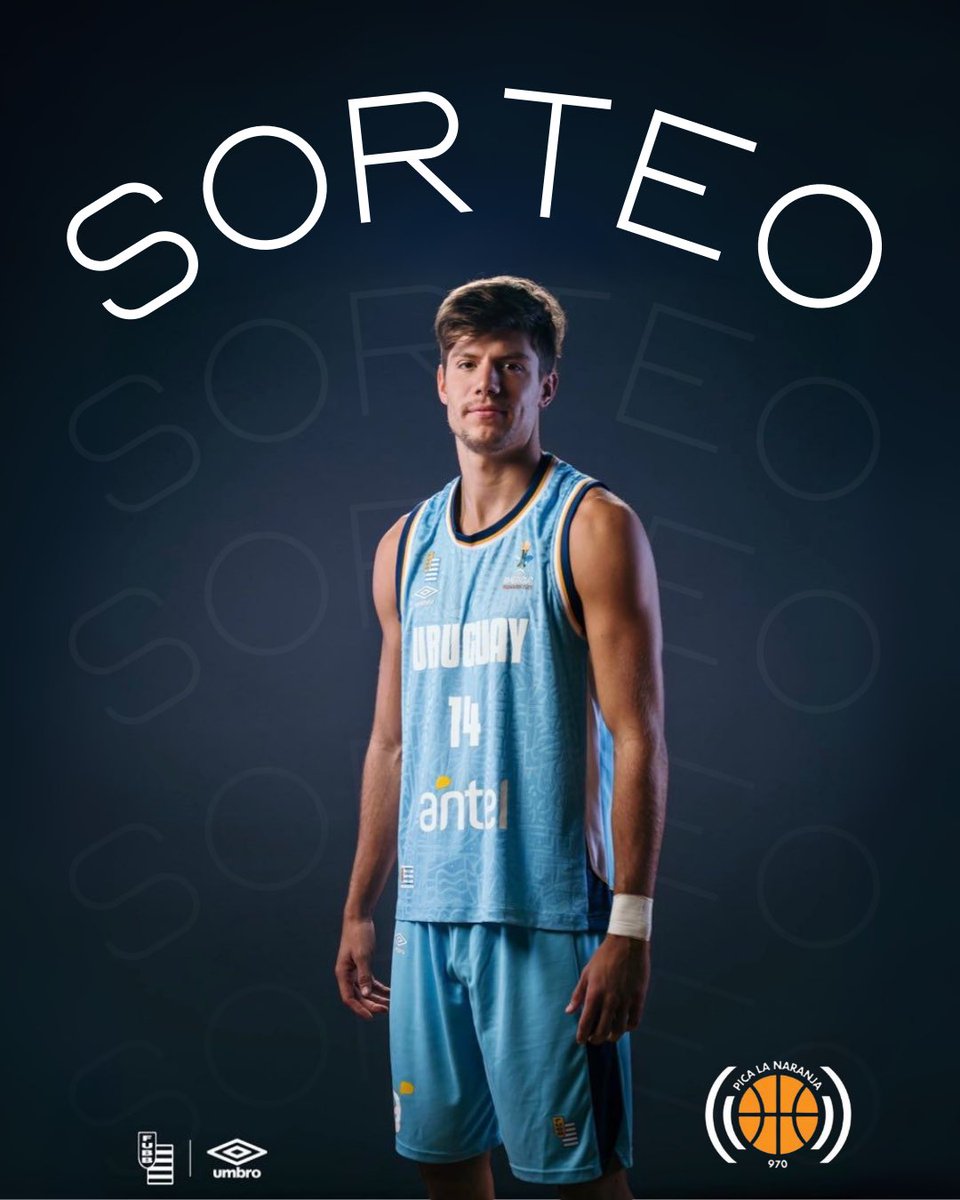 ¿Queres ganarte la camiseta celeste de <a href="/UmbroUruguay/">Umbro Uruguay</a> de la Selección Uruguaya? 🇺🇾. En el instagram de <a href="/picalanaranja/">Pica la naranja</a> estamos sorteando una. ⛹🏻 

¡Corre a participar! El sorteo se va a estar realizando el viernes 22/08 en nuestro programa.

Mucha suerte para todos☘️