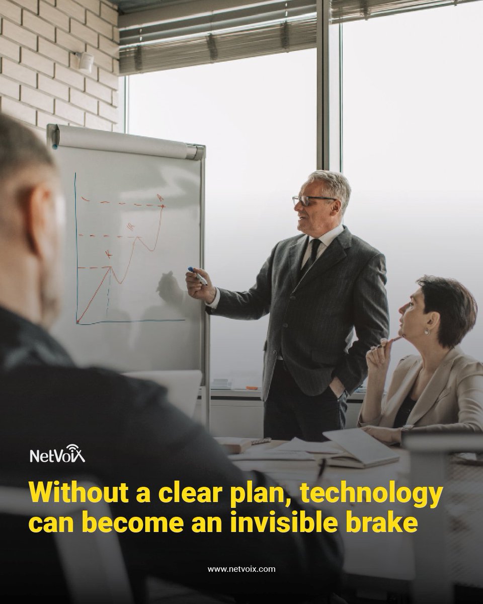 netvoix's tweet image. Running your business without a clear IT plan = driving with the handbrake on.
We remove the brakes and give your tech the power to accelerate.

⚡ Let’s put your growth in motion.

#ITStrategy #BusinessGrowth #NetVoiX