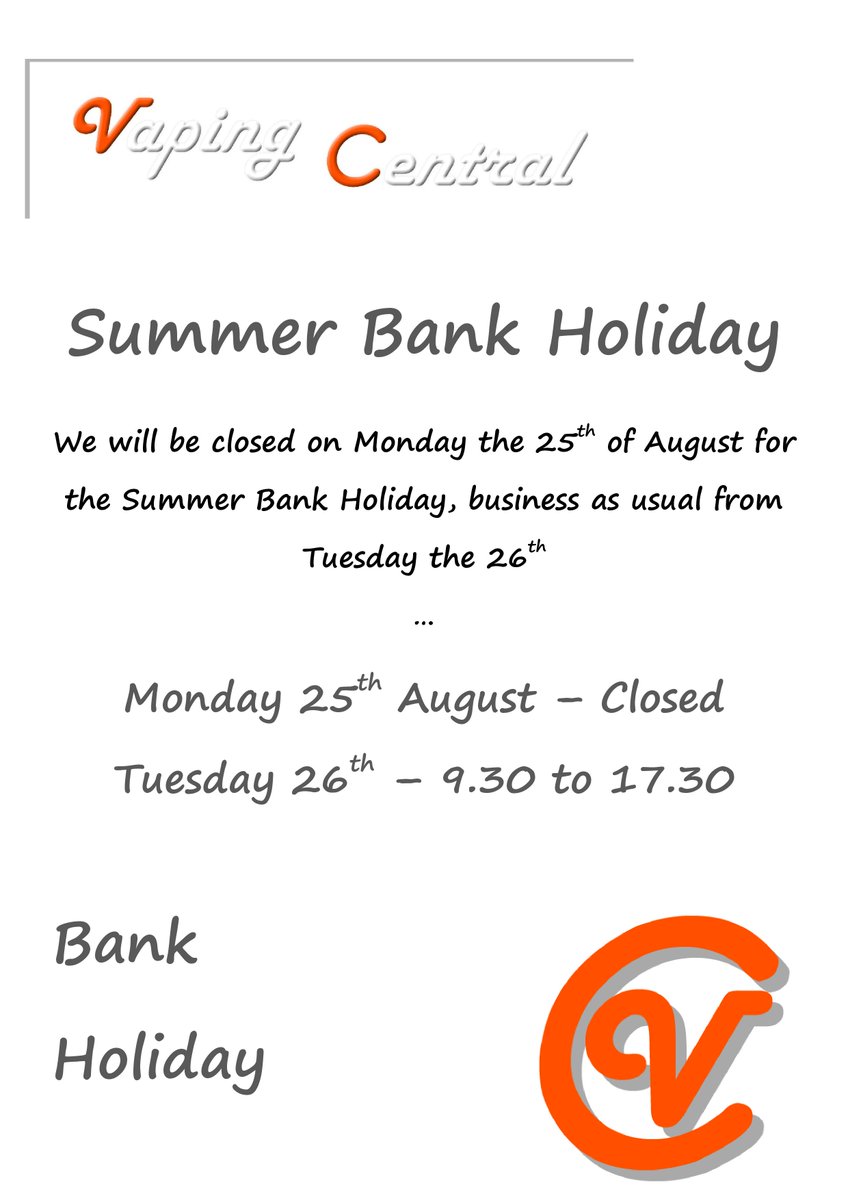 vapingcentral's tweet image. vapingcentral.co.uk/shop-opening-c…