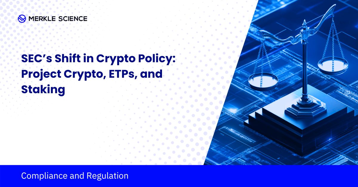 Merkle Science (@merklescience) on Twitter photo The SEC is signaling a shift:
โ
 Project Crypto
โ
 Staking guidance
โ
 In-kind ETP reform
What it means for tokens, compliance, and how markets get built.
Breakdown from Merkle Science ๐
merklescience.com/blog/secs-shifโฆ The SEC is signaling a shift:
โ
 Project Crypto
โ
 Staking guidance
โ
 In-kind ETP reform
What it means for tokens, compliance, and how markets get built.
Breakdown from Merkle Science ๐
merklescience.com/blog/secs-shifโฆ