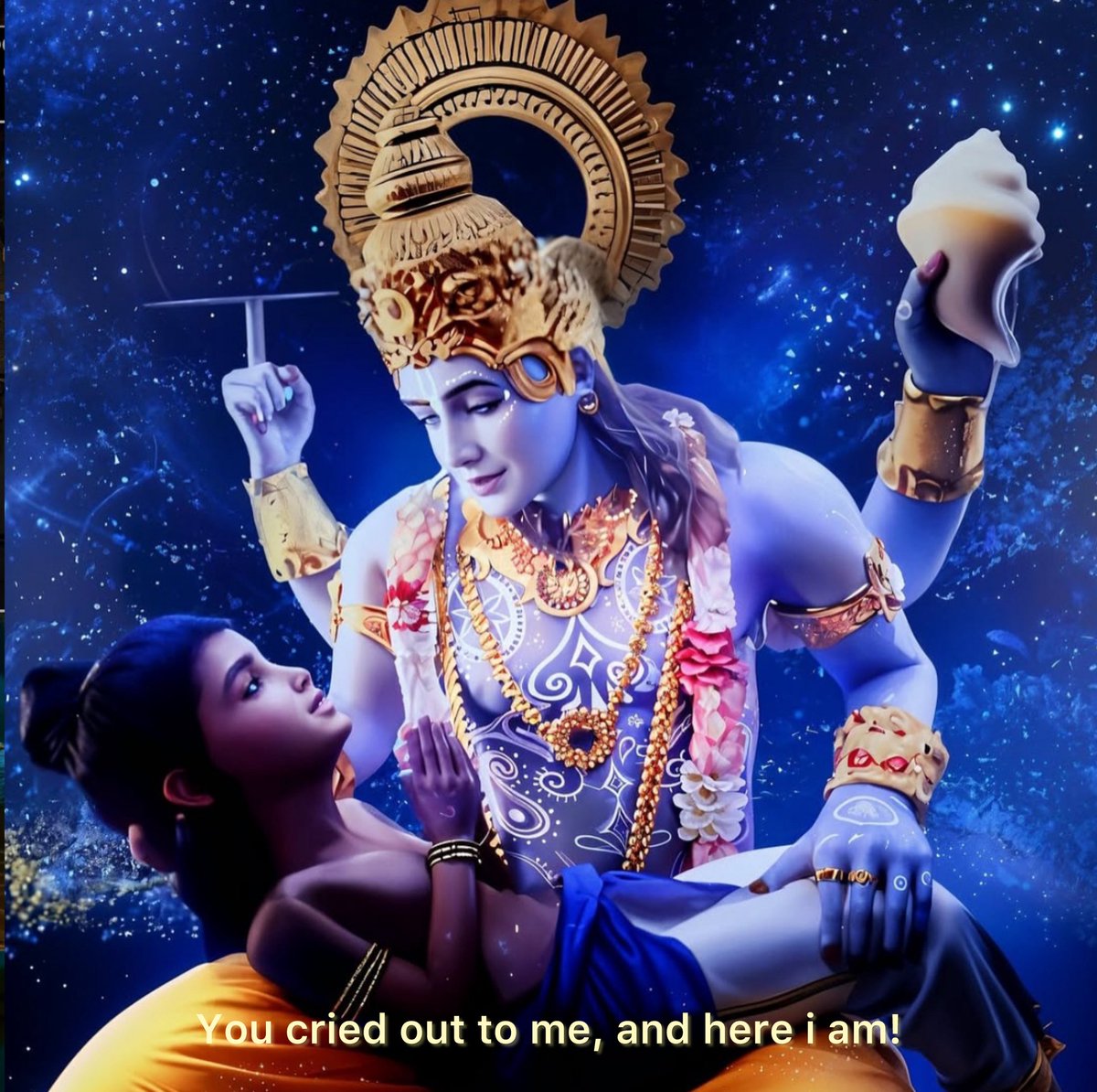 Don’t cry, it’s just an image”

the image: