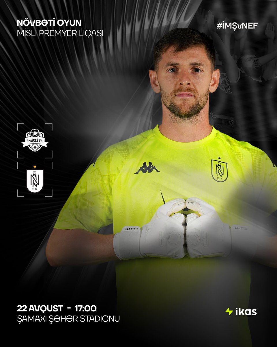 📢 “İkas Türkiye” ilə səfərə hazırlaşırıq!

⚽️ MPL / II tur
🆚 İmişli
🗓️ 22 avqust
🕘 17:00
🏟️ Şamaxı şəhər stadionu
📺 CBC Sport (canlı)

#NeftçiPFK #İMŞvNEF #MisliPremyerLiqası #AzPFL #NextMatch