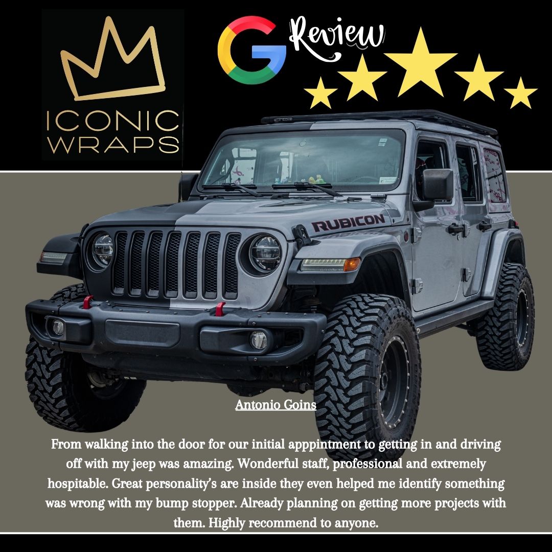 wrapiconic's tweet image. Thank you so much for your kind review. Your five stars mean the world to us!

#iconicwrap #wrapiconic #driveyourbrand #windowtintingcolumbiasc #famouslyhotcolumbia #protectyourinvestment #vinylwraps #ceramiccoating #paintprotection #ppf