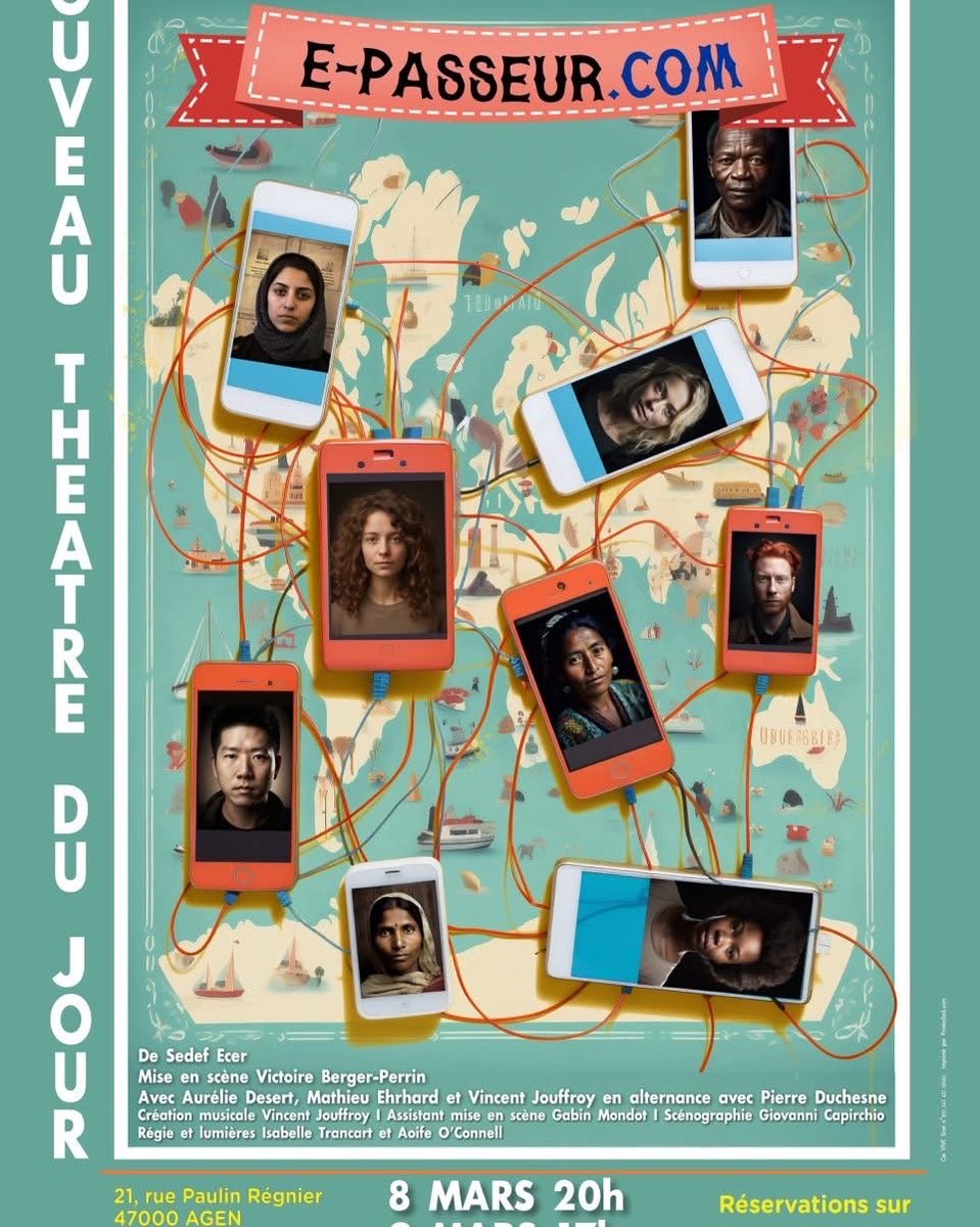 sedefecer's tweet image. 2025, année fertile pour mes textes. Merci aux artistes, techniciens, programmateurs, producteurs qui les portent au plateau.