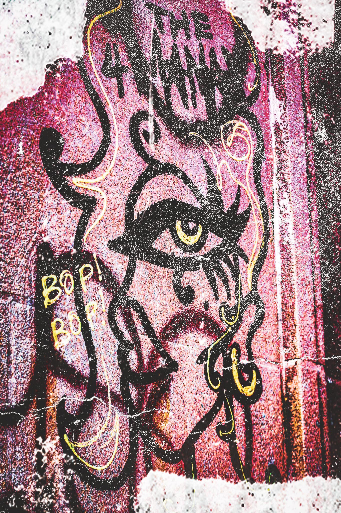 一点物イラストアート✦SALE✦】Scarry night 一点物イラスト