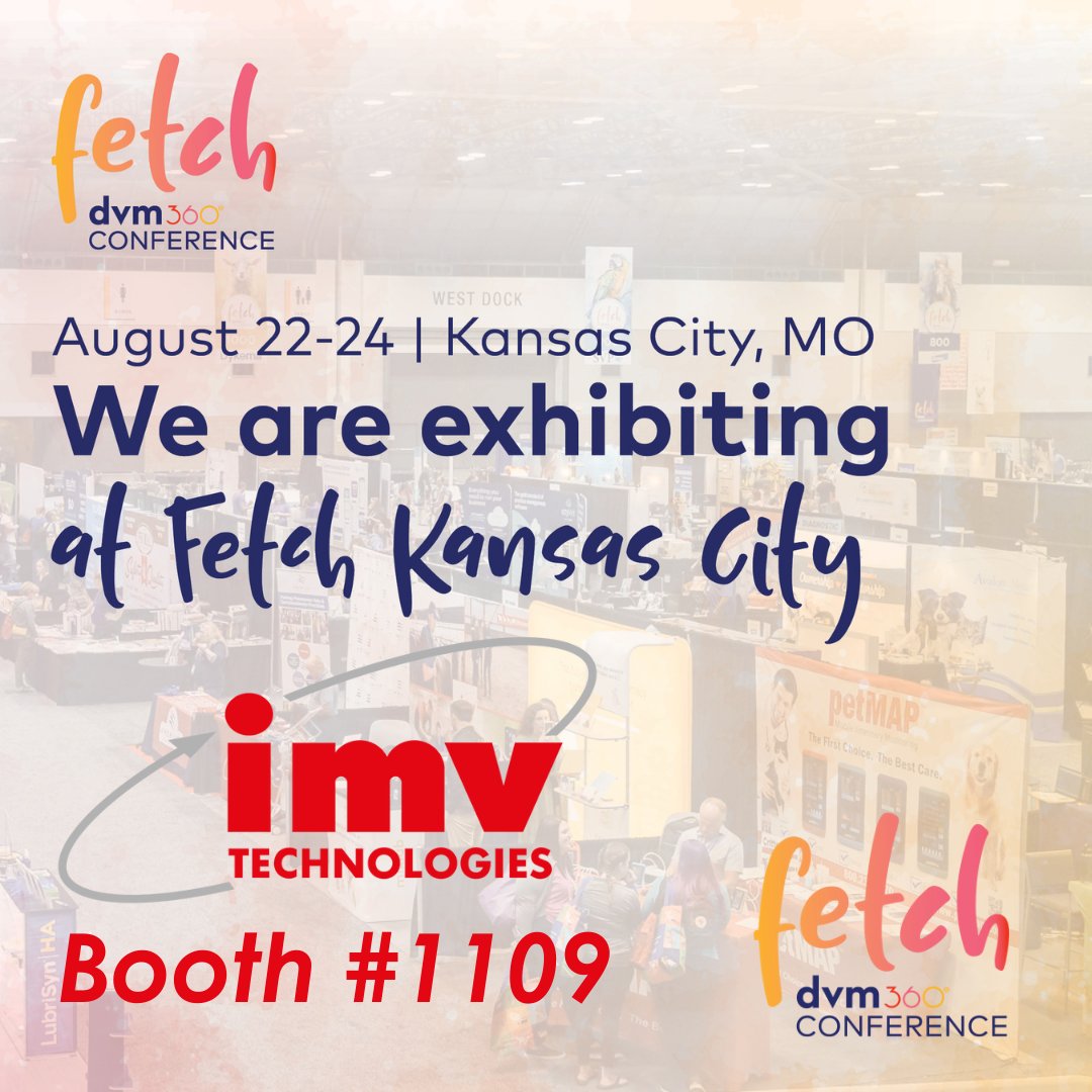 imvimagingNA's tweet photo. We are exhibiting at Fetch Kansas City this week!

Stop by and see our ultrasound and digital radiography offerings for all species at the Kansas City Convention Center🔜 https://t.co/0QK1LiQecz