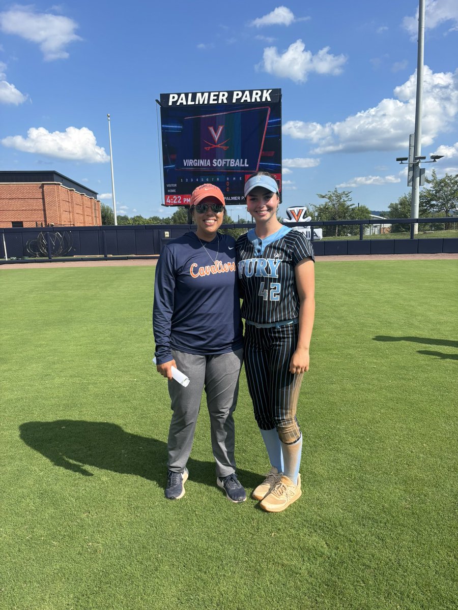 I had the best time at the <a href="/UVASoftball/">Virginia Softball</a> camp this past weekend! Thank you so much for the amazing coaches, staff, and players for hosting a very efficient and productive camp!