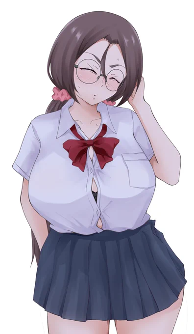 15年以上前の学生服を着て夫を怖がらせましょう!