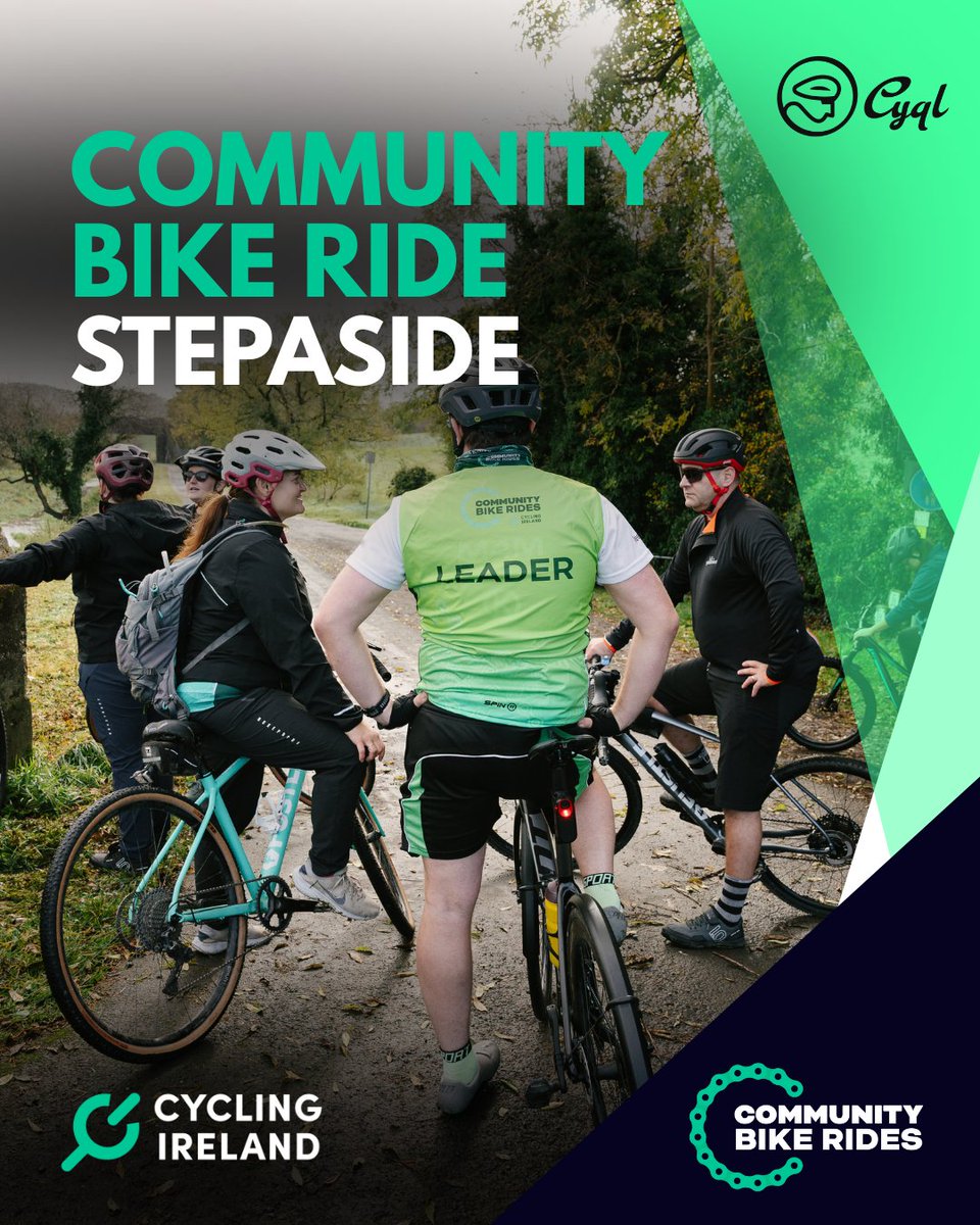 Stepaside has a  Community Bike Leader. 
Anna looks forward to see you to her group, in Stepaside.
The route is mainly on cycle track.
Meeting spot:
Junct of Enniskerry Road and Bellarmine near walk in entrance to Fern hill Gardens
Time: 4pm, Mon.
Book: cyqlapp.app.link/vSNn0AujIVb