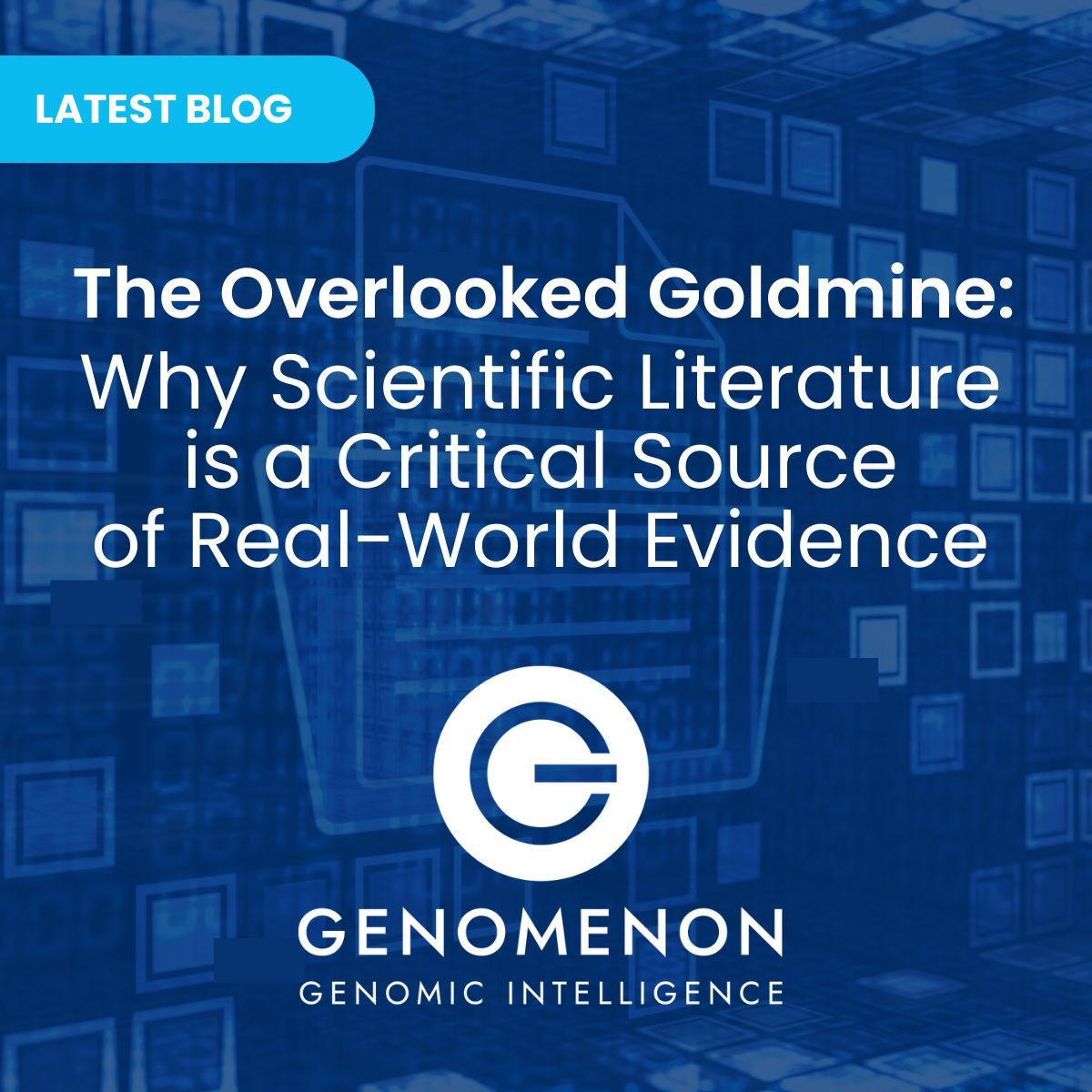 One of the richest sources of #RealWorldEvidence is hiding in plain sight: the scientific literature. Learn why overlooking it means missing opportunity: genomenon.com/blog/scientifi…
