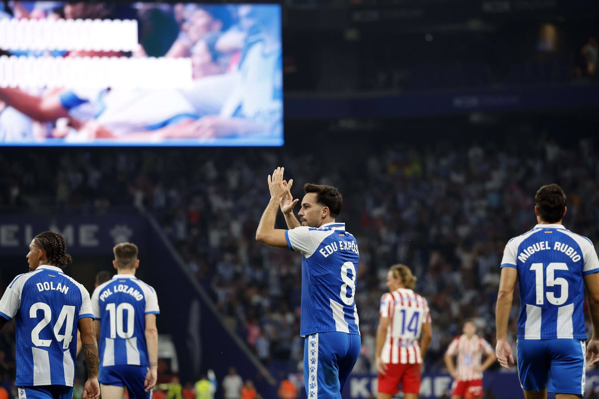 Edu Exposito Jaen (@eduexposito) on Twitter photo Qué victoria la de ayer, comenzamos la temporada con una victoria en casa y ante un gran rival ➕3️⃣✔️ Gracias por el apoyo, fue increíble!!! Seguimos juntos <a href="/RCDEspanyol/">RCD Espanyol de Barcelona</a>!!!! 🤍💙🐦 #RCDE Qué victoria la de ayer, comenzamos la temporada con una victoria en casa y ante un gran rival ➕3️⃣✔️ Gracias por el apoyo, fue increíble!!! Seguimos juntos <a href="/RCDEspanyol/">RCD Espanyol de Barcelona</a>!!!! 🤍💙🐦 #RCDE