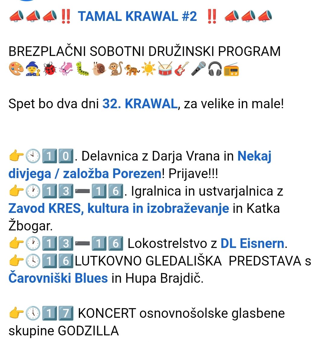 DanielKalan's tweet photo. Teli omladinci #GODZILLA pa znajo na 2️⃣. Tamal #KRAWAL mars kerga presenetit. 🎶 💃 🕺 🏕️
Prid pogledat, če ne verjameš, 🌞 smo naročil.
Za usakga seu že nekej dobil. 🥞
Preberi tale zanimiv intervju z njimi. 🤌 😂
https://t.co/xwoeVbbkq1 https://t.co/fZ8AjkREIi