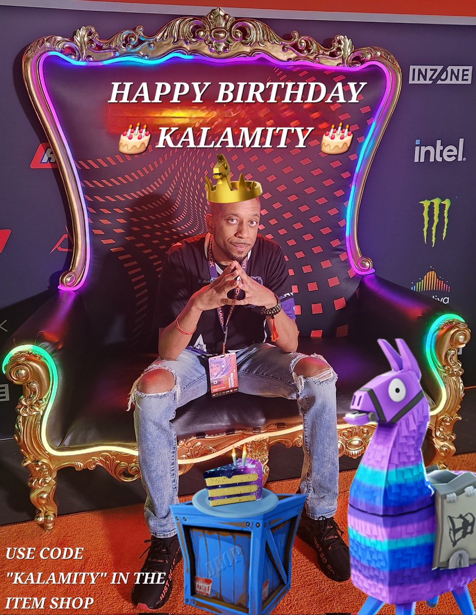 CEREALvsGAME 🎮 (@cerealvsgame) on Twitter photo 🥳 Happy Birthday to <a href="/Kalam1ty_/">𝙆𝙖𝙡𝙖𝙢𝙞𝙩𝙮🦁🔜Dreamhack ATL</a> 🥳
Hope you have an amazing day bud full of dubs! You are an amazing individual, and im honoured to be a part of your journey ✨️
💜 Muchlove 💜
#KalamityKrew #Fortnite #EpicPartner #HappyBirthday #Blessed 🥳 Happy Birthday to <a href="/Kalam1ty_/">𝙆𝙖𝙡𝙖𝙢𝙞𝙩𝙮🦁🔜Dreamhack ATL</a> 🥳
Hope you have an amazing day bud full of dubs! You are an amazing individual, and im honoured to be a part of your journey ✨️
💜 Muchlove 💜
#KalamityKrew #Fortnite #EpicPartner #HappyBirthday #Blessed