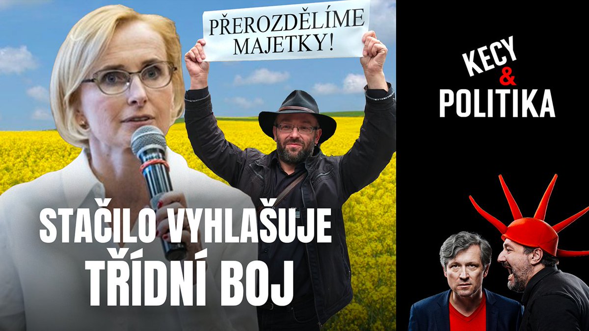 Po půlnoci vydáme, v pátek předtáčenou epizodu😉. Bude o třídním boji který nám vyhlašuje Stačilo a její satelity a co to bude znamenat pro sestavování vlády po volbách. V úvodů vystoupí Kateřina Konečná s akčním programem třídního boje😁. Pak něco o tom čím jsem byl v minulém