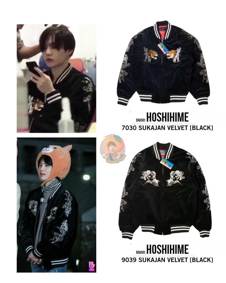Rin様フォロー割引商品　　Hoshihime BTS SUGA ユンギ 着用 🧥Yoongi's Sukajan Jacket [HOSHIHIME] #SUGA #AgustD #슈가 #シュガ
