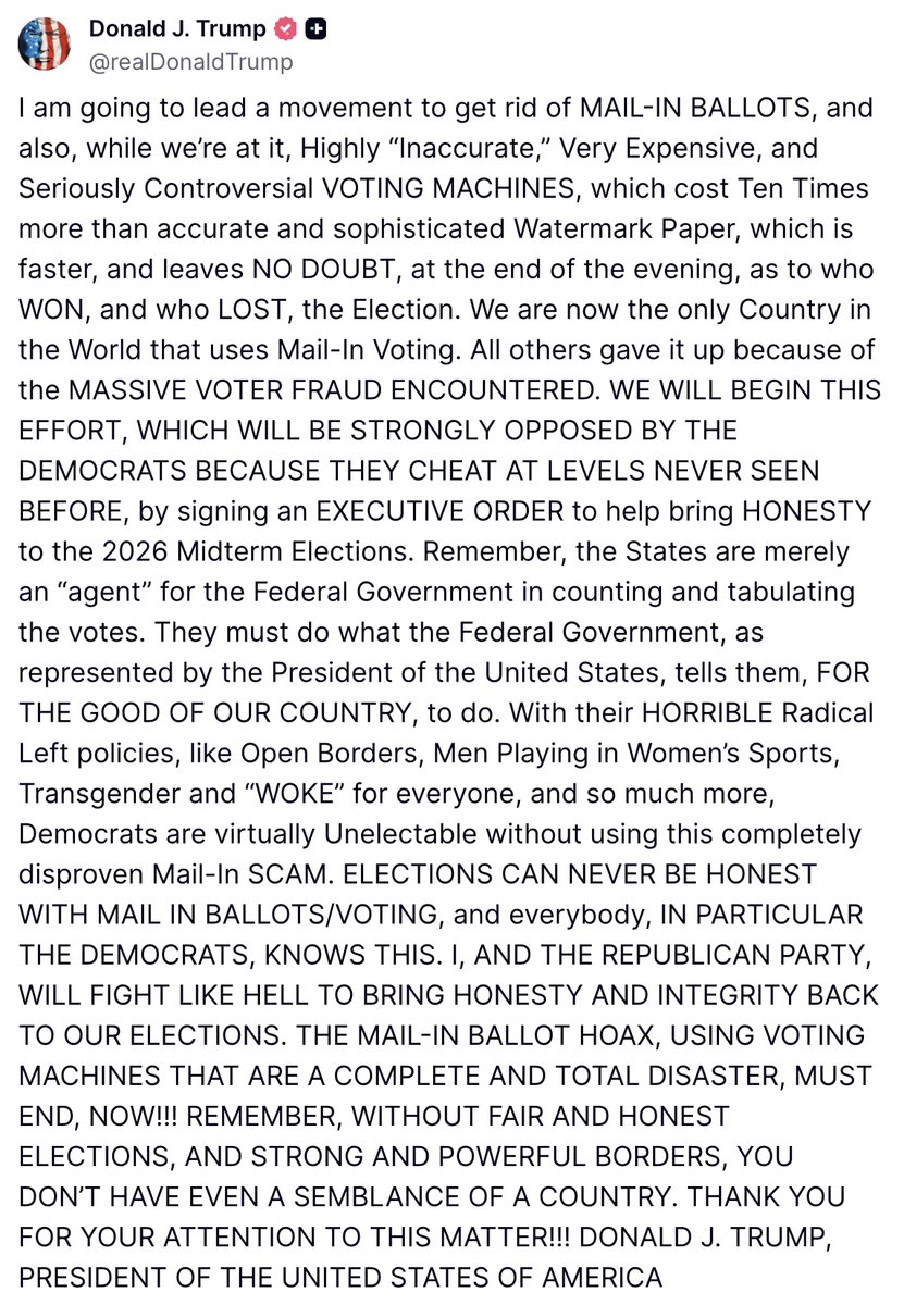 EliseStefanik's tweet image. I stand strong with @realDonaldTrump in his mission to make elections safe and secure.

New York&apos;s elections have well-documented issues across the board, the outdated voter rolls, and the lack of ballot integrity on the mass unregulated mail-in ballots. It must be fixed! 

You…