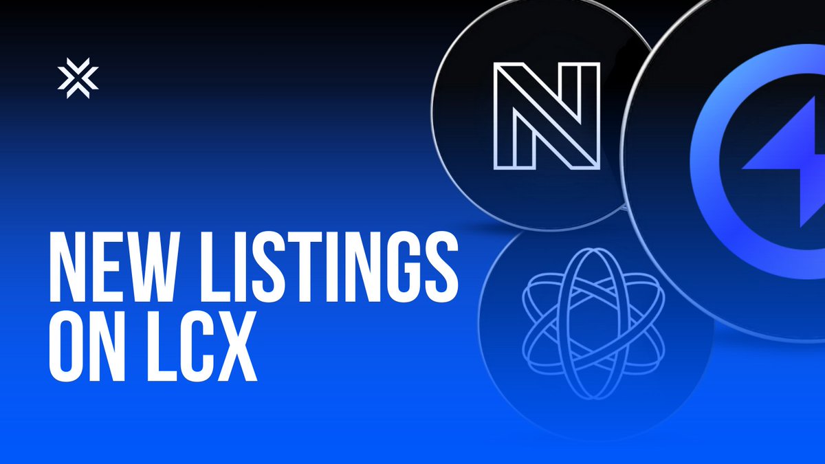LCX (@lcx) on Twitter photo 3 fresh listings have landed at LCX 🚀
$REACT – exchange.lcx.com/en/trade/REACT…
$ASM – exchange.lcx.com/en/trade/ASM-E…
$XPR – exchange.lcx.com/en/trade/XPR-E…
Discover what’s next 👉 exchange.lcx.com
<a href="/XPRNetwork/">XPR Network</a> <a href="/Assemble_io/">Assemble AI</a> <a href="/0xReactive/">Reactive Network</a> 3 fresh listings have landed at LCX 🚀
$REACT – exchange.lcx.com/en/trade/REACT…
$ASM – exchange.lcx.com/en/trade/ASM-E…
$XPR – exchange.lcx.com/en/trade/XPR-E…
Discover what’s next 👉 exchange.lcx.com
<a href="/XPRNetwork/">XPR Network</a> <a href="/Assemble_io/">Assemble AI</a> <a href="/0xReactive/">Reactive Network</a>