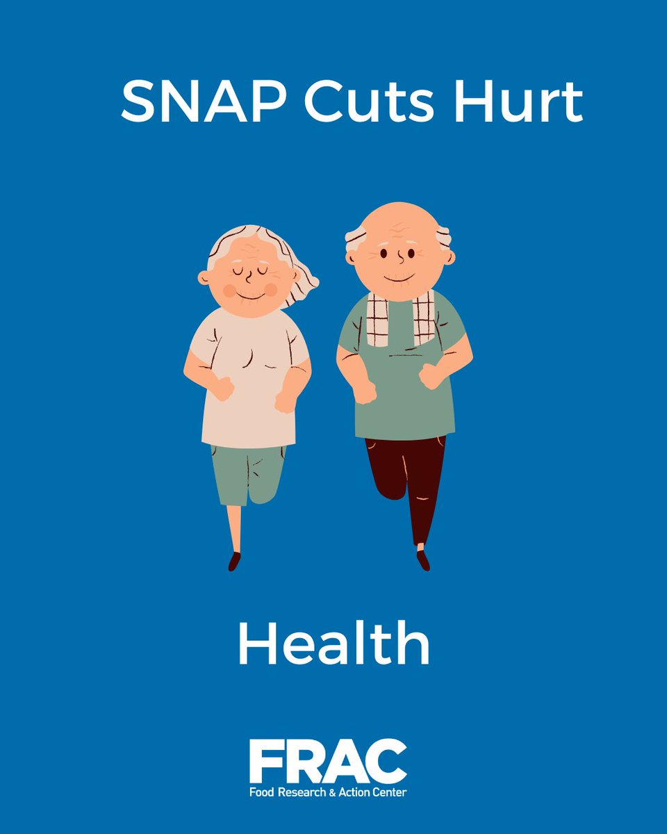 fractweets's tweet image. Growing older shouldn’t mean going hungry or getting sick. SNAP helps older adults stay nourished and independent. The recently passed reconciliation act rips that away. SNAP cuts hurt health. #SNAPmatters