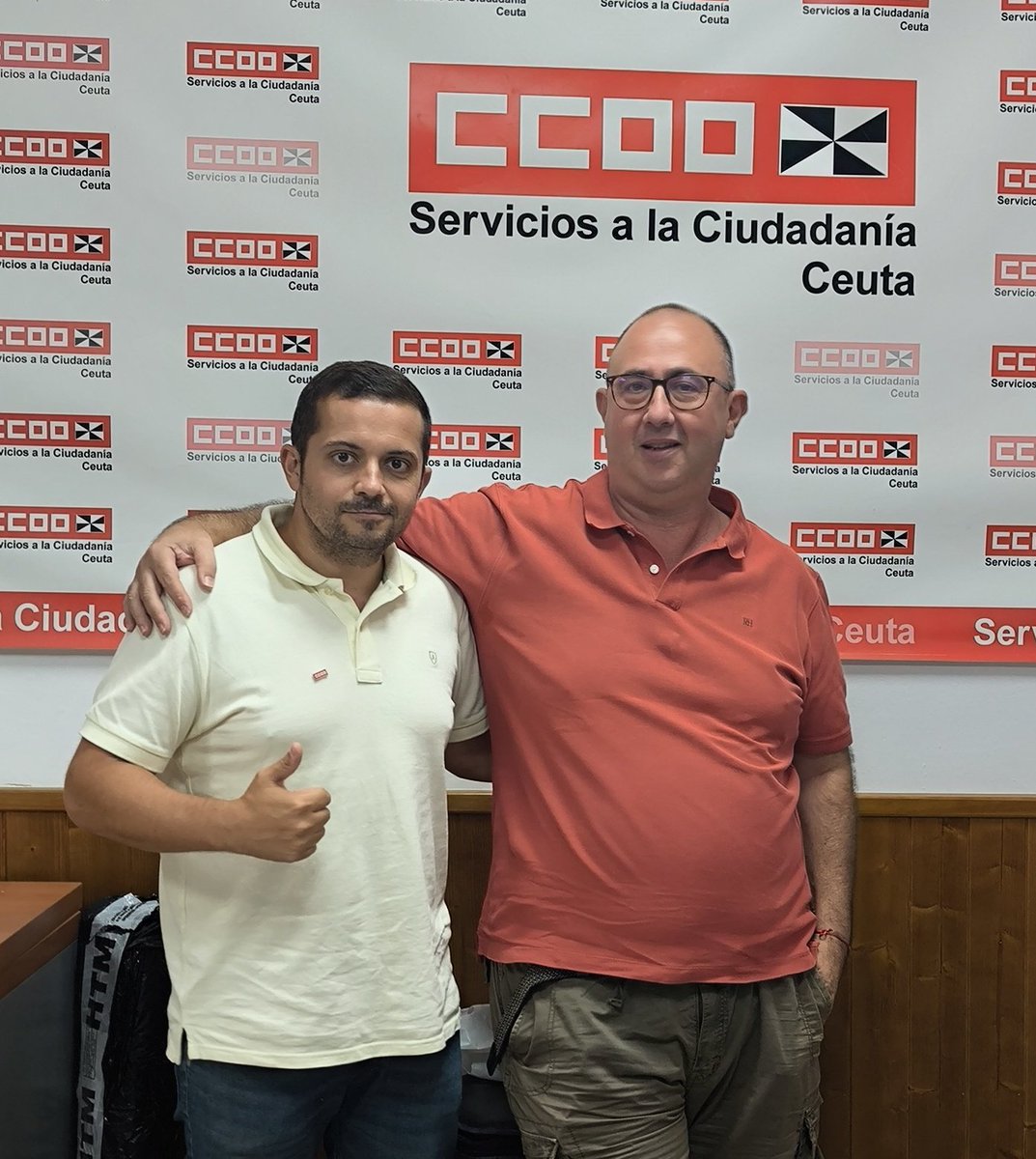✊ Hoy estuve reunido con Antonio Muñiz, delegado de CCOO en OBIMASA, para hablar sobre el presente y, sobre todo, el futuro de la empresa.

Nuestro objetivo es claro: defender y mejorar los derechos de la plantilla, garantizando un servicio de calidad.