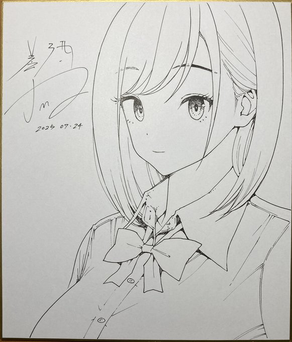 原画色紙販売中です。
https://t.co/ZfkGPUIdJj 