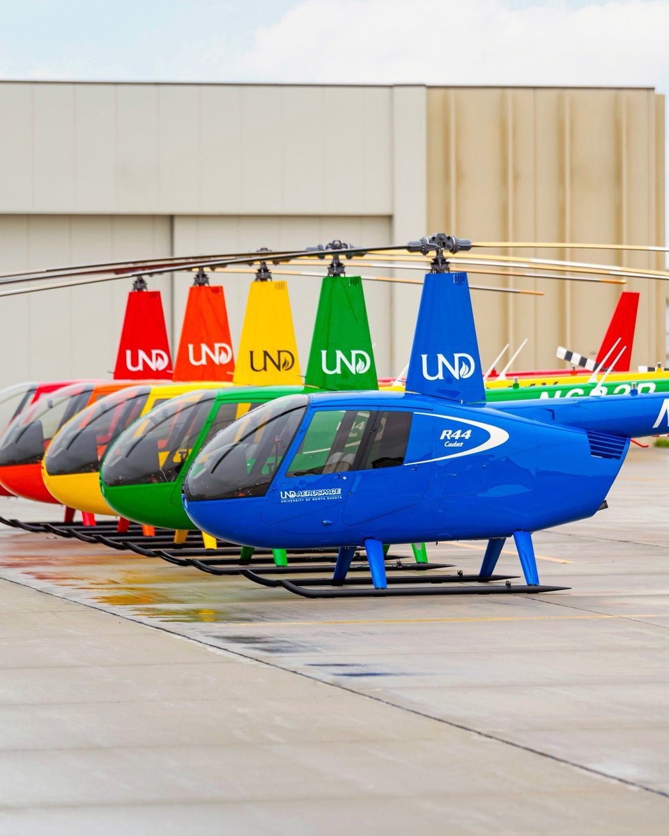 Robinson_Heli's tweet photo. For flight schools, the R44 Cadet delivers increased comfort for students and instructors and cost-efficiency for operators. 

With a greater performance margin for high altitude training and a 2,400-hour TBO (200 hours more than other Robinson models), the Cadet unlocks the capabilities of a larger helicopter while maintaining economical operation.

#climbhigher #robinsonhelicopter #r44