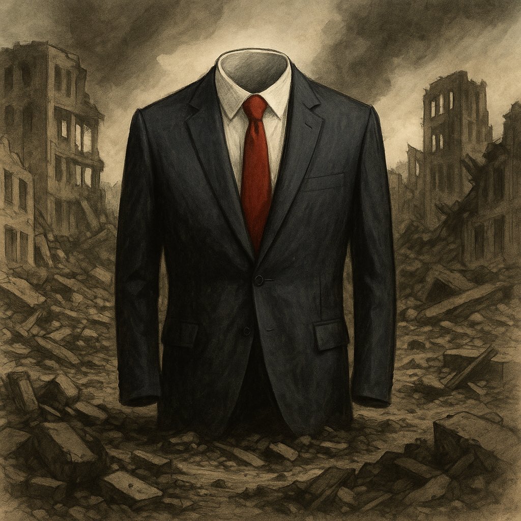 While 40,000 Ukrainian kids are kidnapped, women raped, and entire cities wiped off the map, they’re critiquing Zelensky’s tie. 

Can you imagine nitpicking FDR’s suit after Pearl Harbor? Or Bush’s outfit on 9/11? Or debating Churchill’s bow tie during the Blitz? Hell, imagine