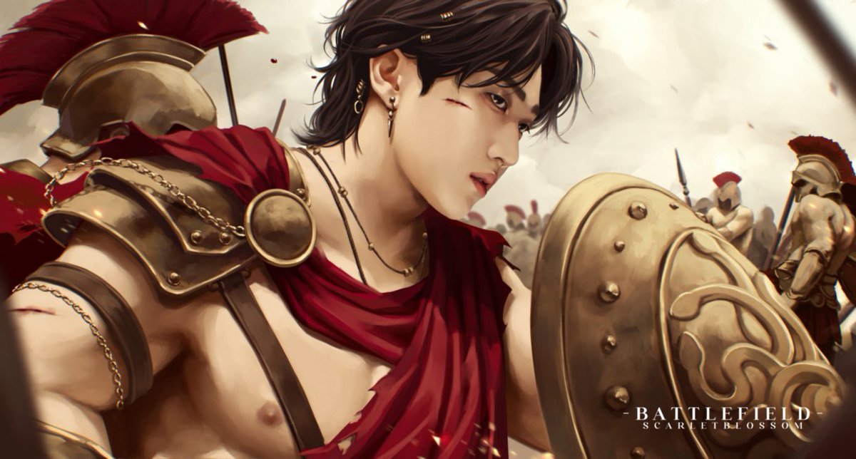 ScarletBlossom_'s tweet photo. -Ajax Changbin
-Han Telemachus https://t.co/aeiBP6WnhB