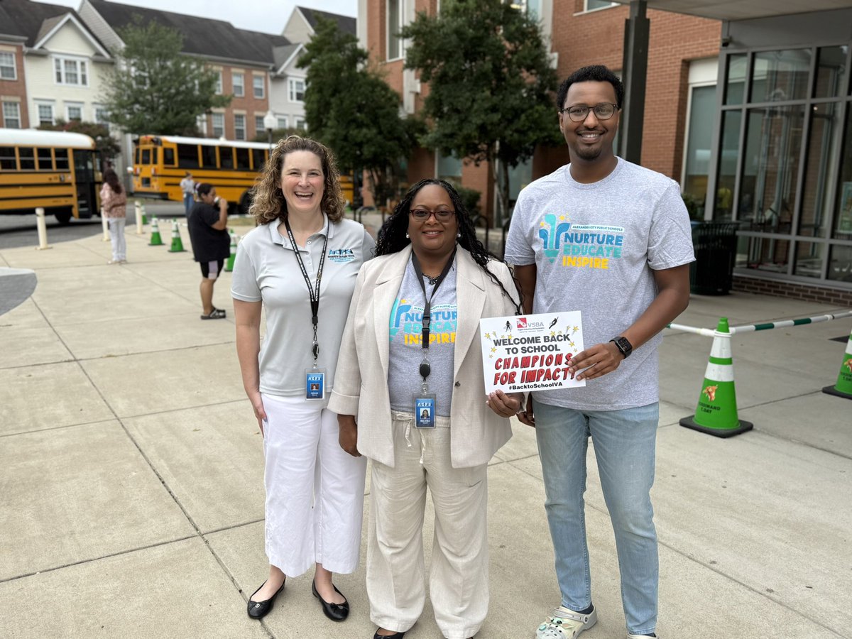 FerdinandTDayES's tweet photo. Welcome back to school π« ππ Champions for Impact! #BacktoSchoolVA https://t.co/ALhr53BH3p