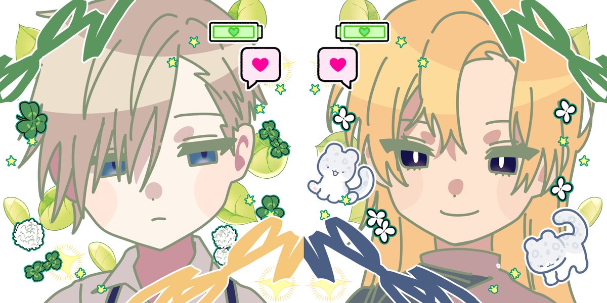 Chancellor_CM's tweet image. #커미션
🎀꾸꾸꾸 Type🎀
♡캐릭터를 정사각형 안에 넣어서 리본과 스티커로 꾸며드립니다♡
♡목표금액 달성 시 #RT 추첨 한분께 최대 2인 그려드려요♡

아래 예쁜 페어들은 최근 샘플들입니다!
kre.pe/316q