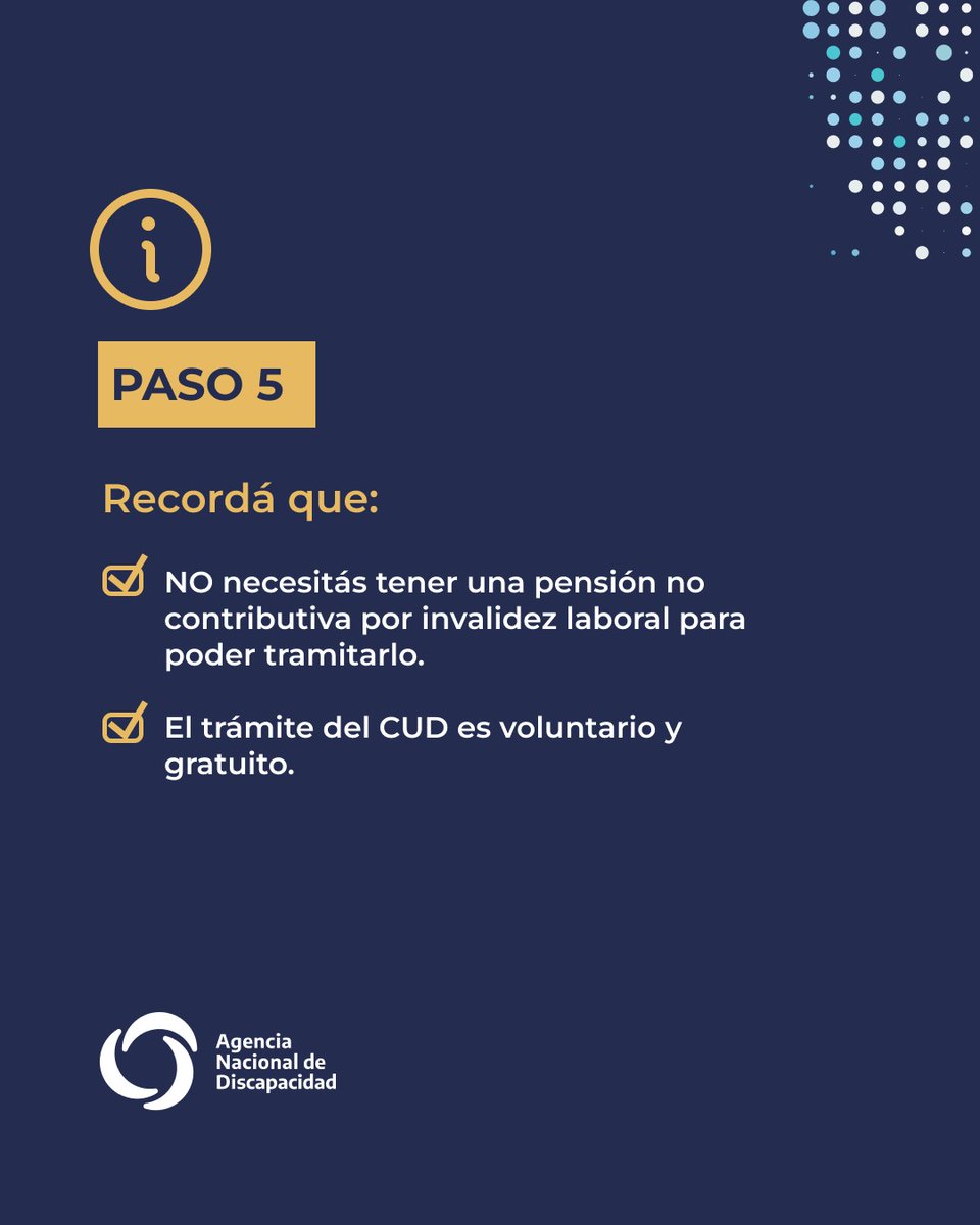 Secretaría Nacional de Discapacidad tweet media