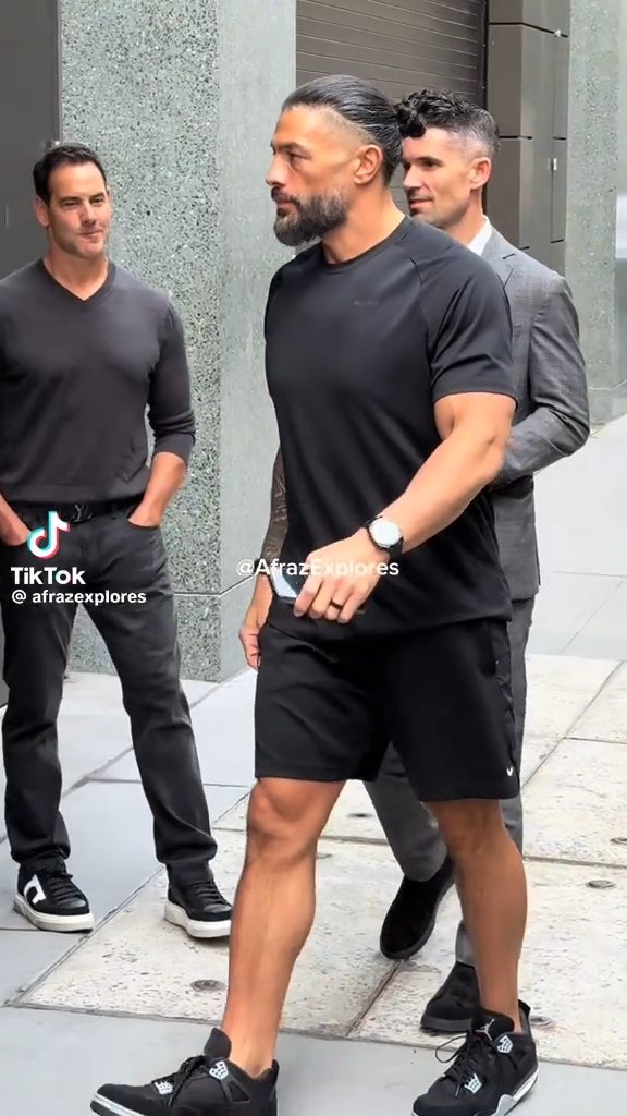 RomanR4Ever's tweet photo. This is my handsome King 🤴 
One &amp; only Roman Reigns 🔥🔥🔥🔥

#RomanReigns #ESPNFirstTake 

[📸 CR to afrazexplores/TikTok] https://t.co/wF3C1ovyH4