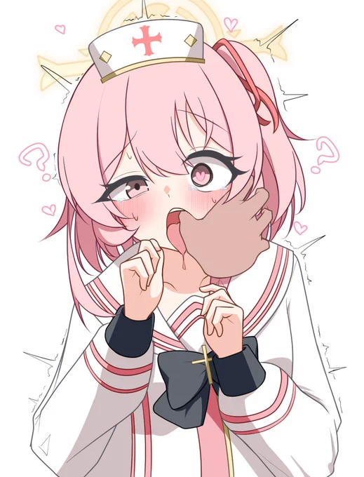巷で噂のオッホアイをセリナにやってもらったよ #ブルアカ