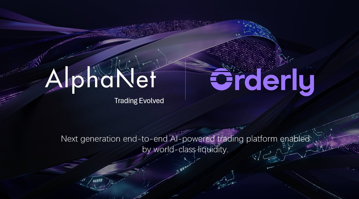 Phoenix_Chain's tweet image. As many of you may know, the original plan was to integrate with Hyperliquid as AlphaNet’s 3rd party exchange for trade execution, but plans have quickly changed as we have partnered with Orderly as AlphaNet’s liquidity solution. This effectively enables AlphaNet to become the…