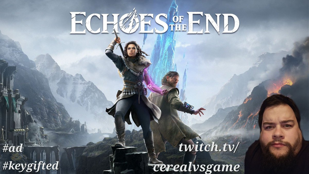 CEREALvsGAME 🎮 (@cerealvsgame) on Twitter photo 🔴 LIVE 🔴
Checking out "Echoes of the End" thanks to <a href="/MyrkurGames/">Myrkur Games</a> & <a href="/deepsilver/">Deep Silver</a> 😊
More Info: echoesoftheend.is
twitch.tv/cerealvsgame
#Twitch #EchoesoftheEnd #PS5 #PS5Share #ad #keygifted 🔴 LIVE 🔴
Checking out "Echoes of the End" thanks to <a href="/MyrkurGames/">Myrkur Games</a> & <a href="/deepsilver/">Deep Silver</a> 😊
More Info: echoesoftheend.is
twitch.tv/cerealvsgame
#Twitch #EchoesoftheEnd #PS5 #PS5Share #ad #keygifted