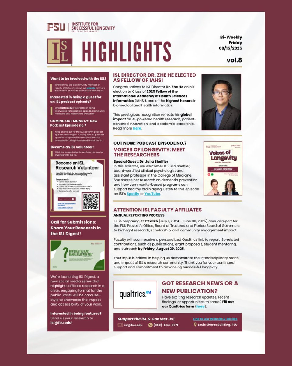 Institute for Successful Longevity tweet media