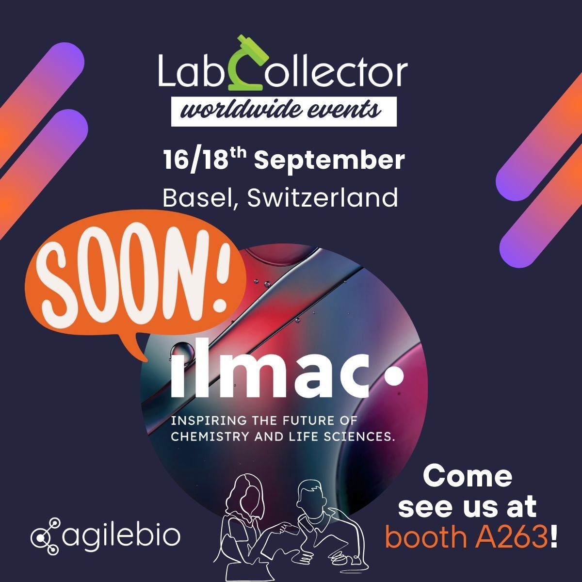 ⏳ Just one month to go!
LabCollector will be at <a href="/ILMAC_Basel/">Ilmac</a> from 16-18 September.
Join us at booth A263 to discover how LabCollector helps laboratories worldwide organize samples, manage data, and improve daily workflows!

📅 Schedule a meeting here: labcollector.com/see-labcollect…