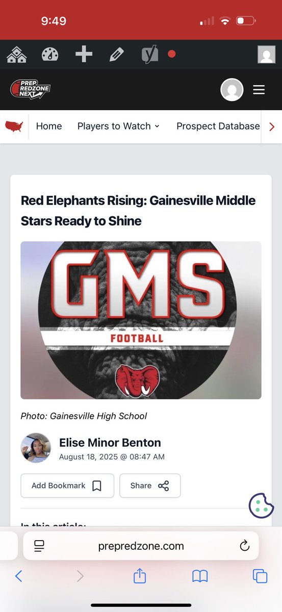 prepredzone.com/2025/08/red-el… <a href="/PrepRedzone/">Prep Redzone 🏈</a> <a href="/PrepRedzoneGA/">Prep Redzone Georgia</a> <a href="/PrepRedzoneNext/">Prep Redzone 𝙉𝙀𝙓𝙏 🏈</a> <a href="/AlPopsFootball/">𝐀𝐋 𝐏𝐨𝐩𝐬</a> <a href="/RecruitTheG/">Gainesville FB Recruiting</a> <a href="/RedElephant_FB/">Gainesville HS Football</a> <a href="/Capemcgarvey/">Cape McGarvey</a> Kyree Jackson, Arshawn Sampson, DJ Colburn, Kingston Cheeks and Alfonza Jenkins.