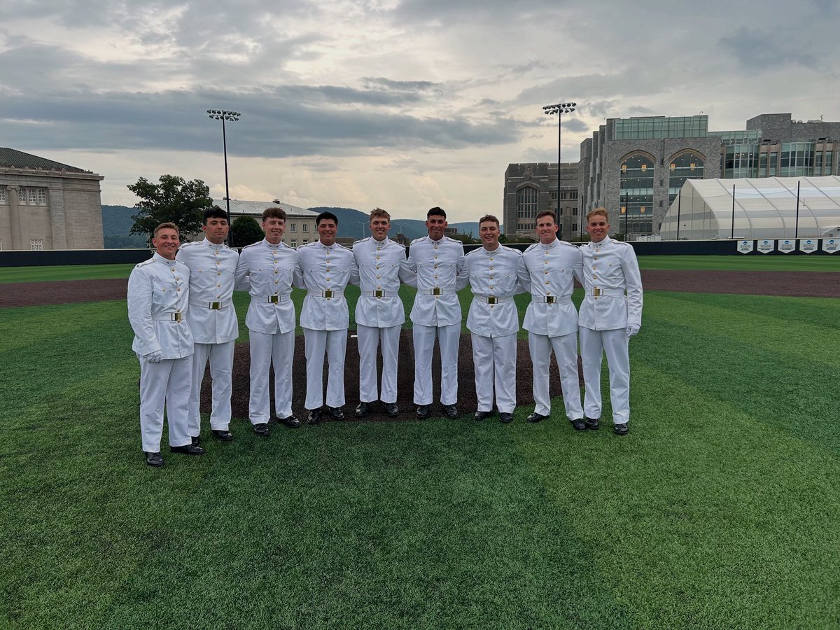 Luke Marino ‘22 at USMA West Point class of 2027 Affirmation Ceremony! Luke has committed to his last 2 years of study &amp; fulfilling his active-duty service as an officer in the U.S. Army focusing on light armor field artillery! Way to go Luke &amp; thank you for your service!