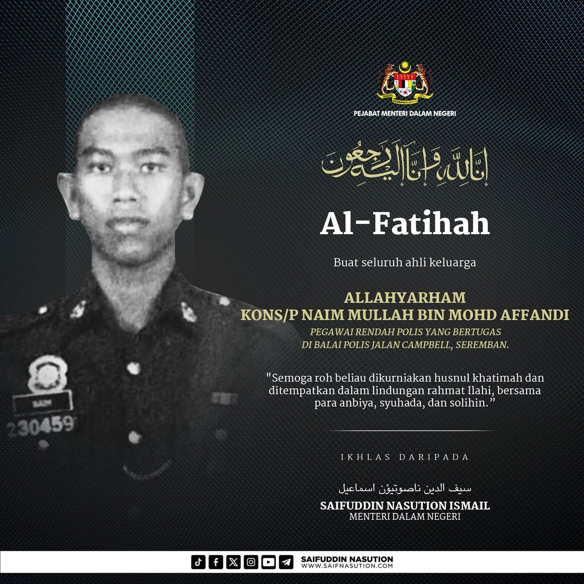 Saifuddin Nasution Ismail tweet media