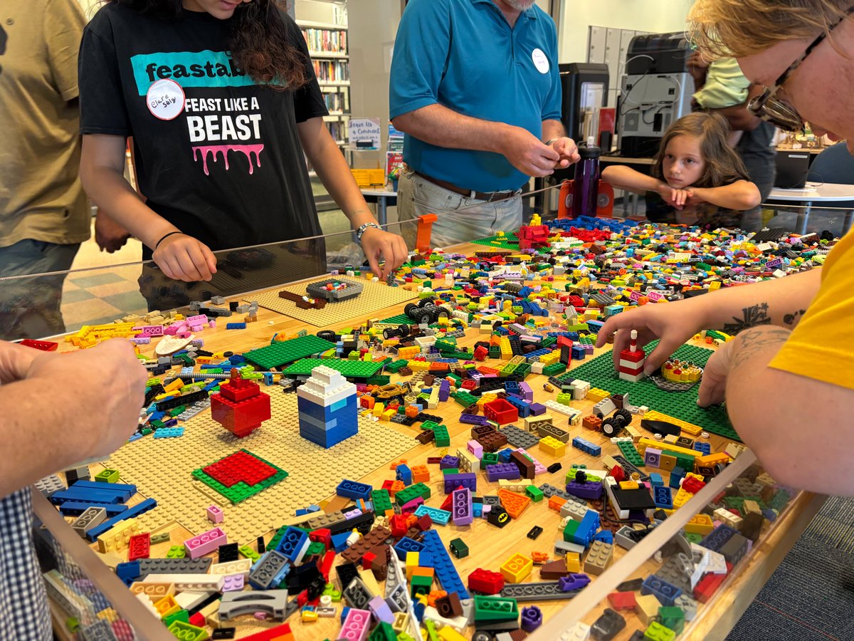 NorfolkPublicLibrary (@norfpubliclib) on Twitter photo We had a great time at our RMP Maker Studio's Lego-palooza! ๐จ๐ 
Our awesome competitors battled it out for a chance to win a prize. Thank you to everyone who participated and to those who cheered us on! We had a great time at our RMP Maker Studio's Lego-palooza! ๐จ๐ 
Our awesome competitors battled it out for a chance to win a prize. Thank you to everyone who participated and to those who cheered us on!
